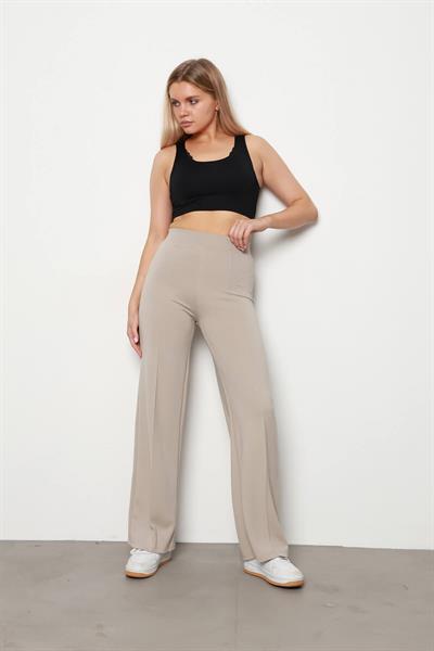 Çimalı Bol Paça Pantolon