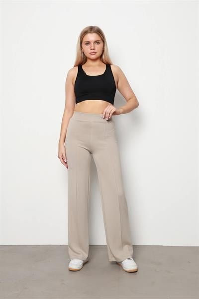 Çimalı Bol Paça Pantolon