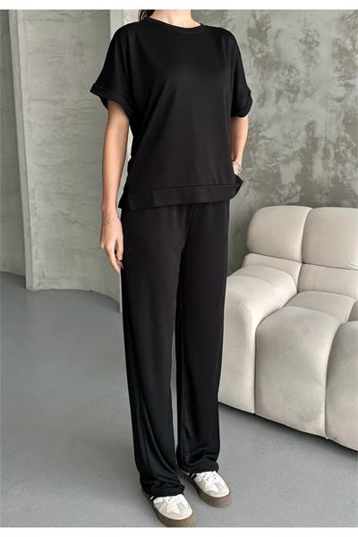 Modal Tshirt Pantolon İkili Takım
