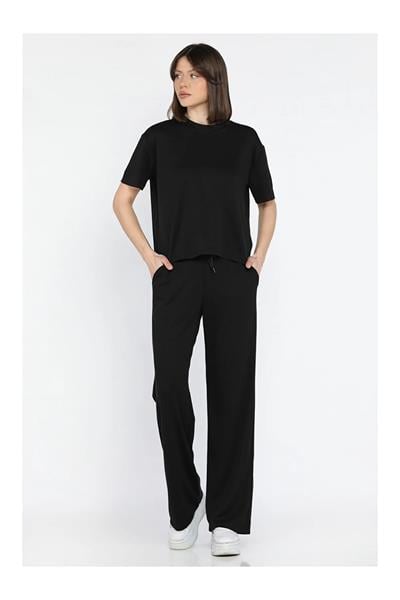 Modal Tshirt Pantolon İkili Takım