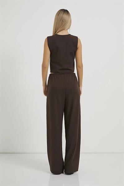 Önü Bağlamalı Astarlı Yelek