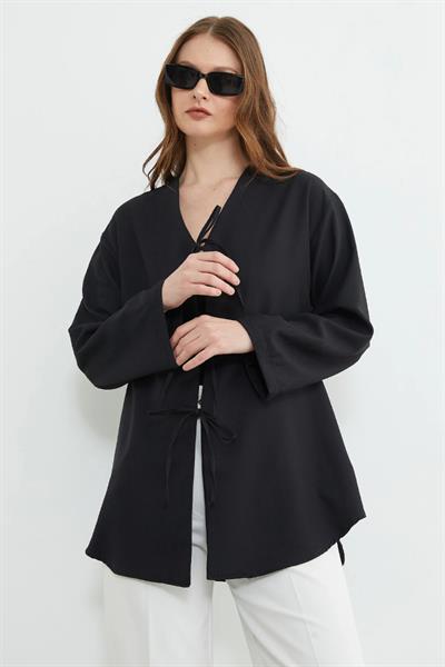 Önü Bağlamalı Salaş Kimono