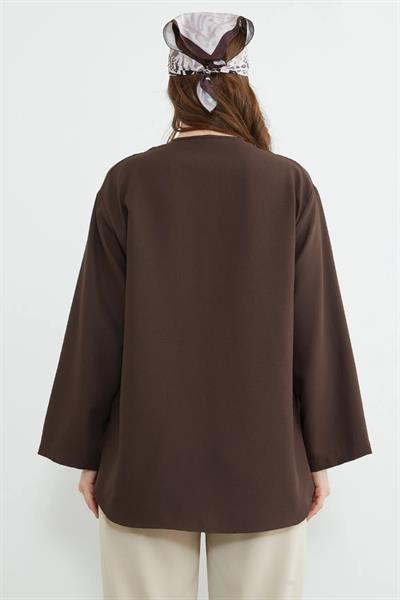 Önü Bağlamalı Salaş Kimono