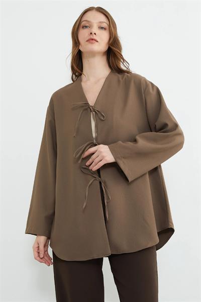 Önü Bağlamalı Salaş Kimono
