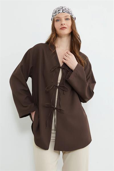 Önü Bağlamalı Salaş Kimono