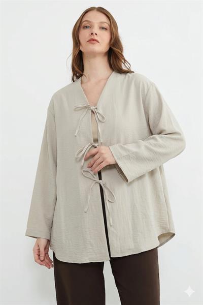 Önü Bağlamalı Salaş Kimono