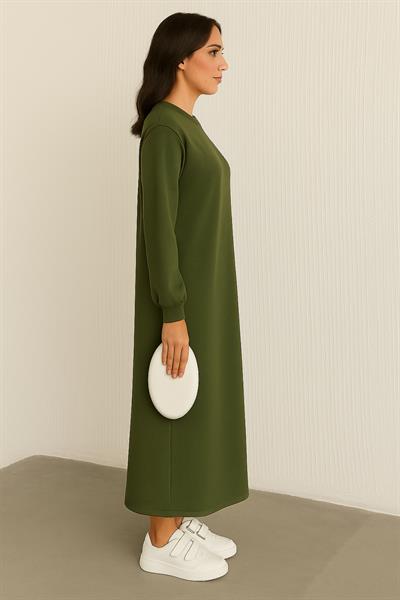 Örme Kumaş Basic Elbise