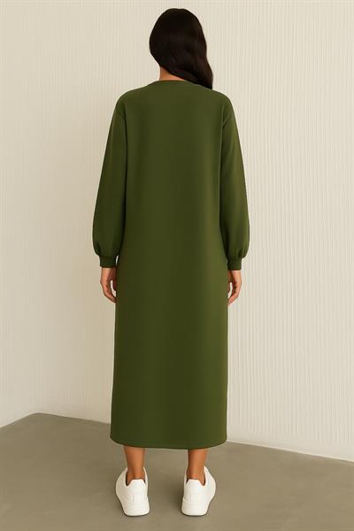 Örme Kumaş Basic Elbise