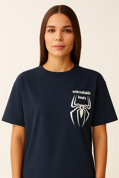 Örümcek Baskılı Tshirt