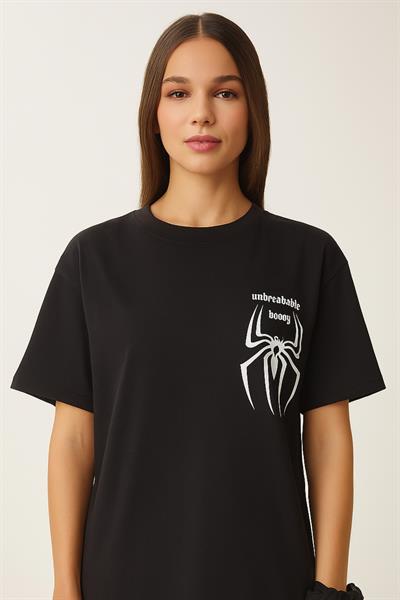 Örümcek Baskılı Tshirt