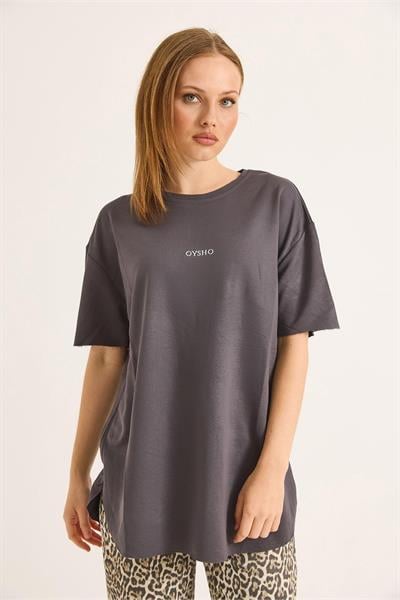 Oval Kesim Baskılı Oyhso Tshirt