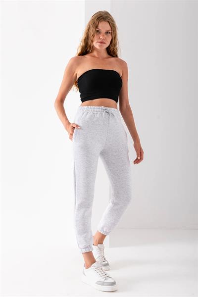 Paça Lastikli 3 İp Eşofman Altı