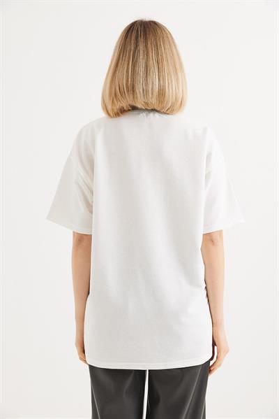 PAPATYA BASKILI TSHİRT