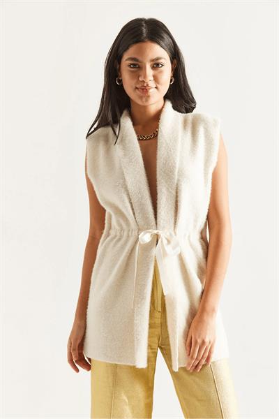 Sakallı Triko Yelek