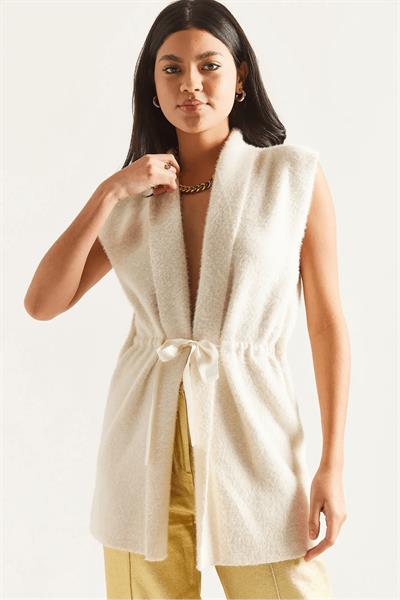 Sakallı Triko Yelek