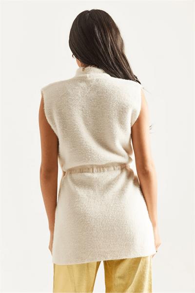 Sakallı Triko Yelek