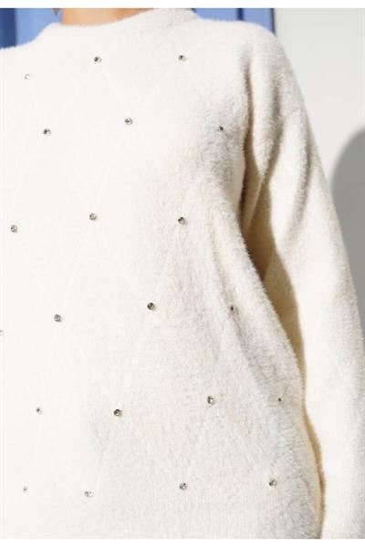 Serpme Taşlı Sakallı Tunik