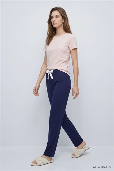 Soft Düz Model Milan Pijama Altı