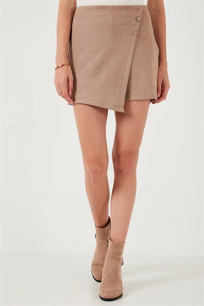 Süet Şort Etek