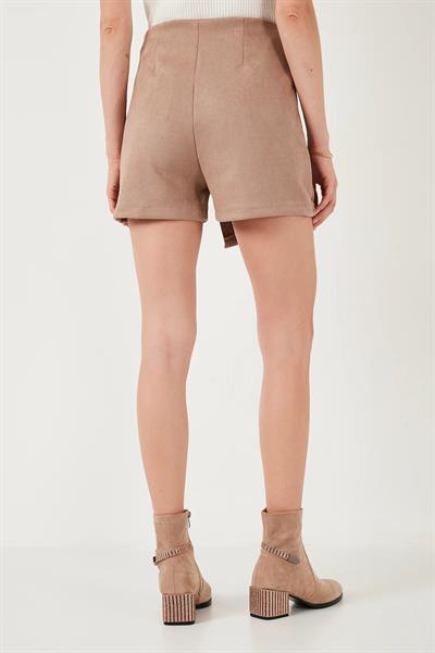 Süet Şort Etek