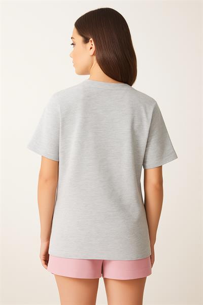 Teddy Bear Baskılı Tshirt