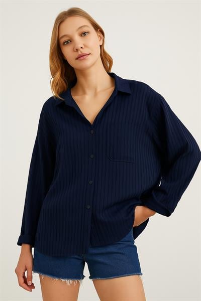 Tek Cepli Salaş Gömlek