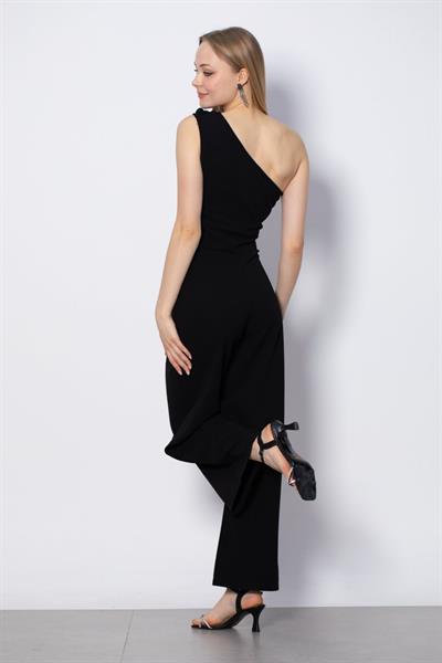 Tek Omuz Geniş Paça Tulum