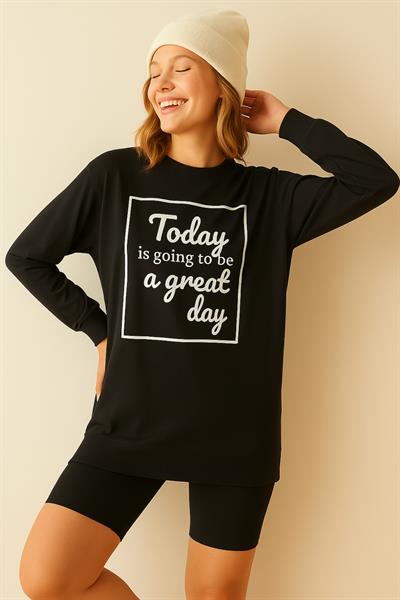 Today Baskılı Sweat