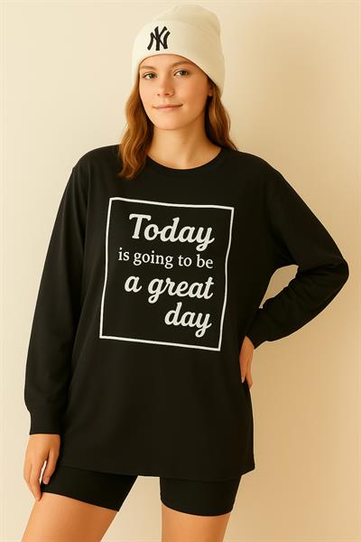Today Baskılı Sweat