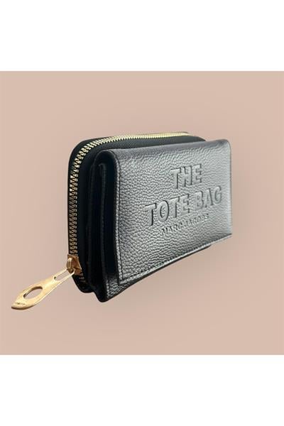 Tote Bag Logolu Kapaklı Cüzdan