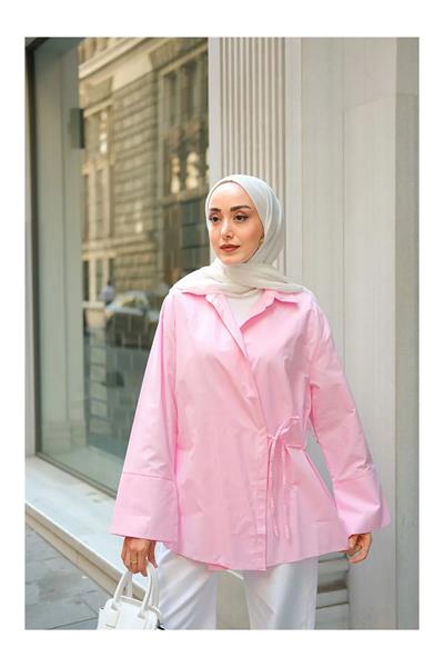 Yandan Bağlamalı Gömlek