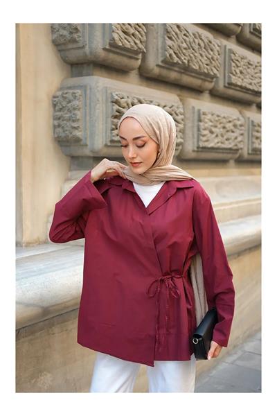 Yandan Bağlamalı Gömlek