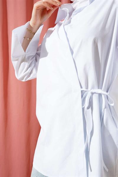 Yandan Bağlamalı Gömlek