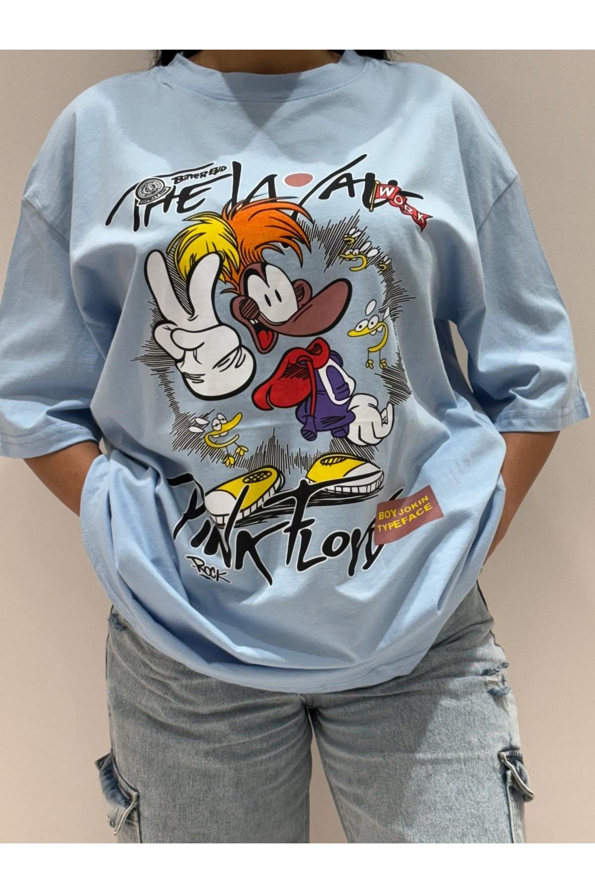 Ağaçkakan Woody Baskılı TshirtKADIN T-SHİRT