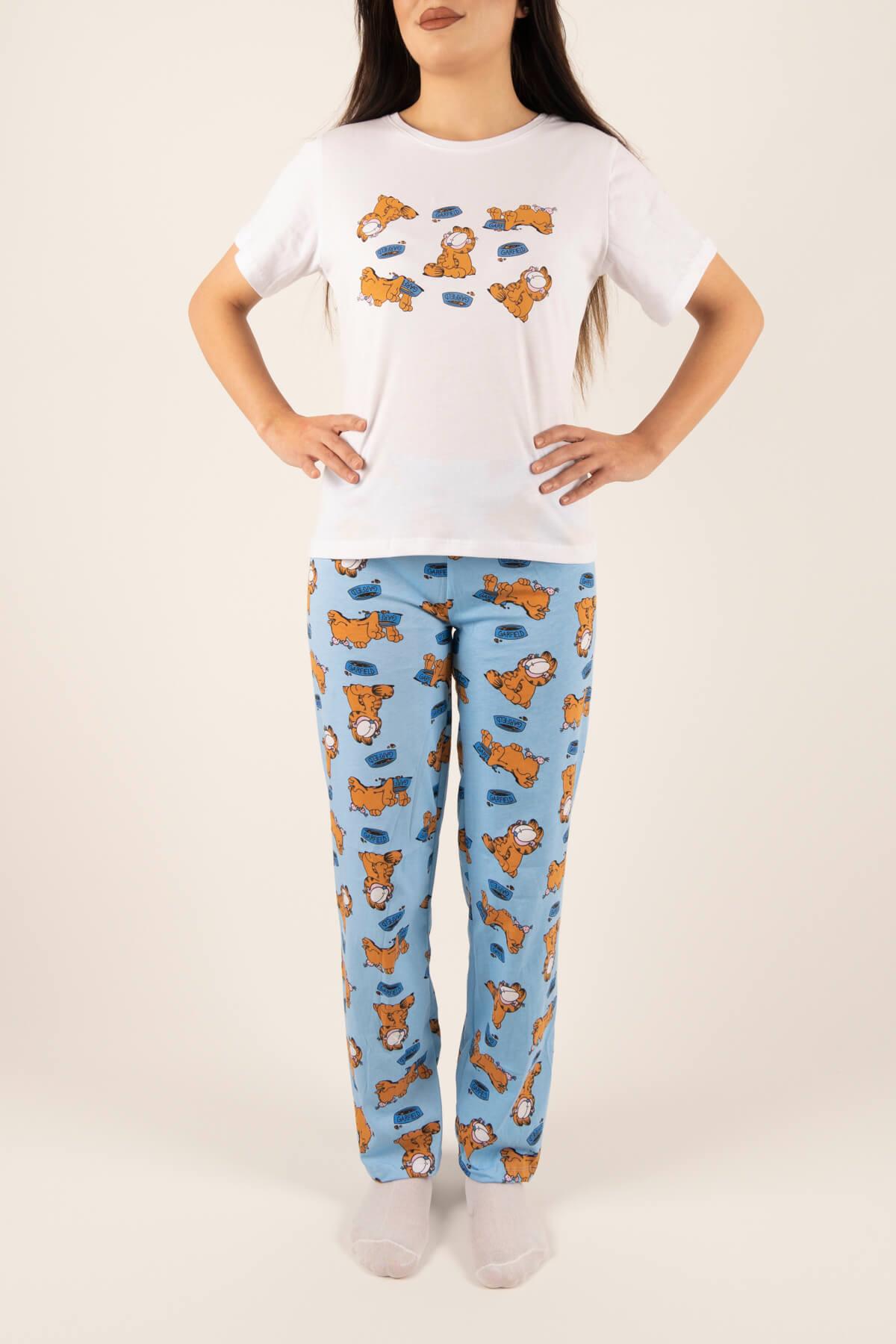 Baskılı Pijama TakımıKADIN PİJAMA TAKIMI