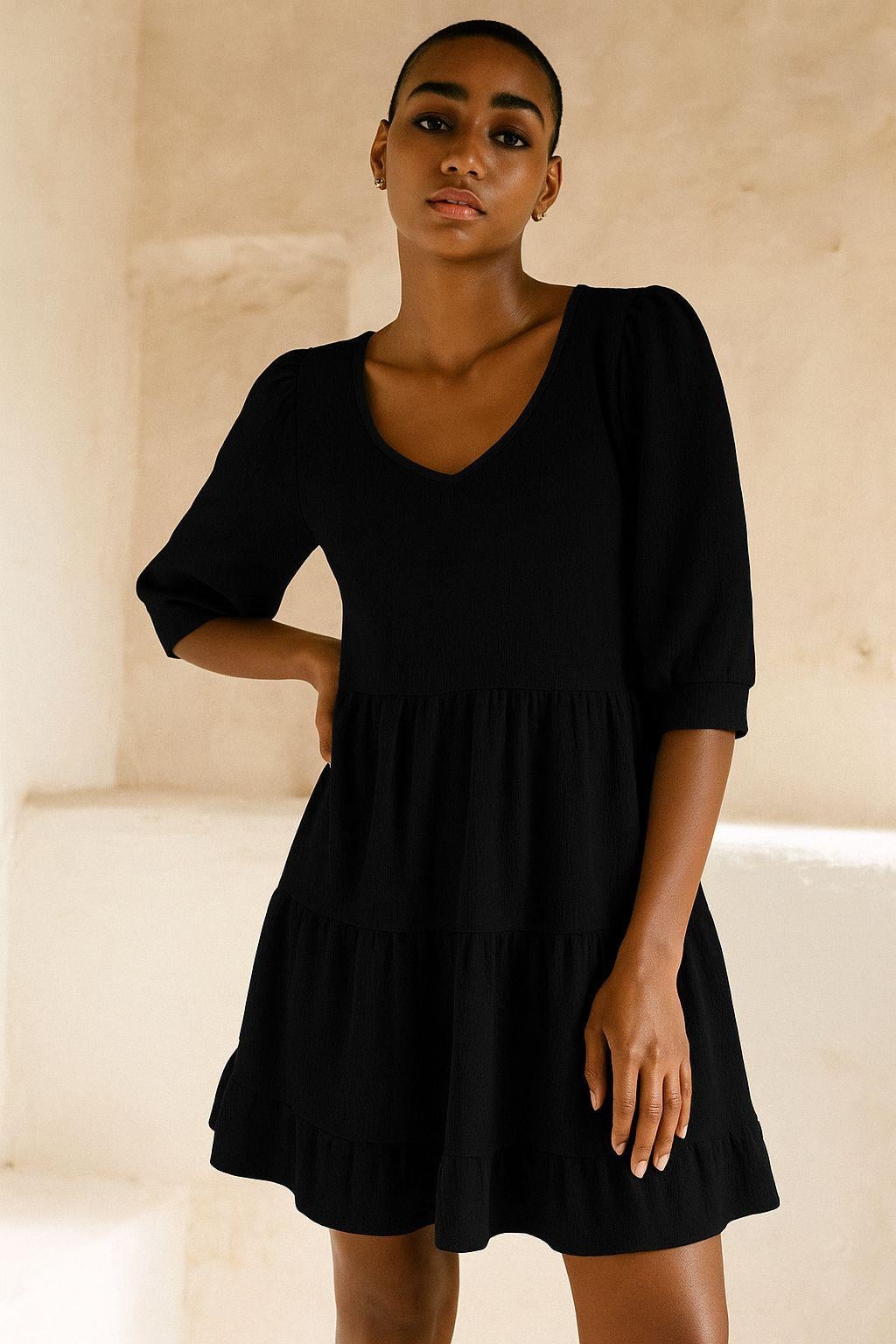 Bürümcük Kat Kat ElbiseKADIN ELBİSE