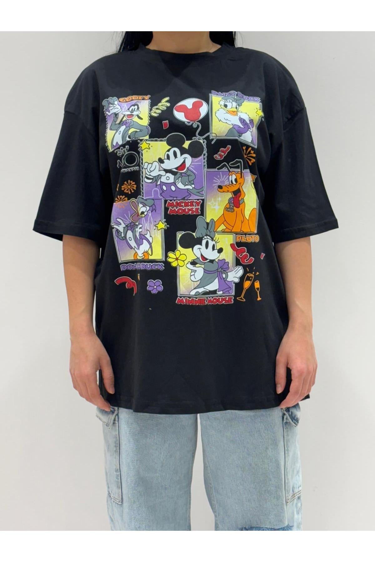 Disney Baskılı TshirtKADIN T-SHİRT