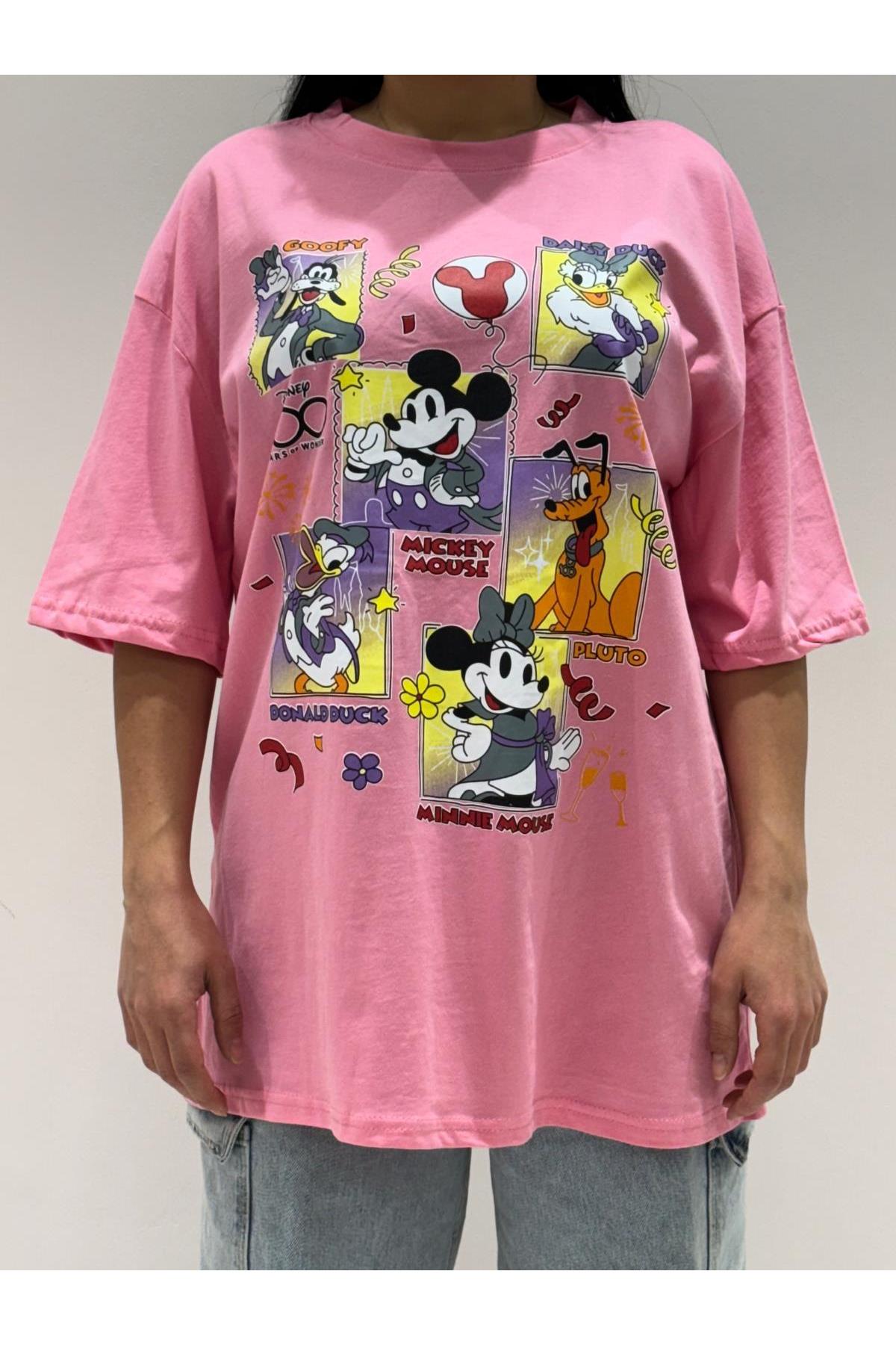 Disney Baskılı TshirtKADIN T-SHİRT