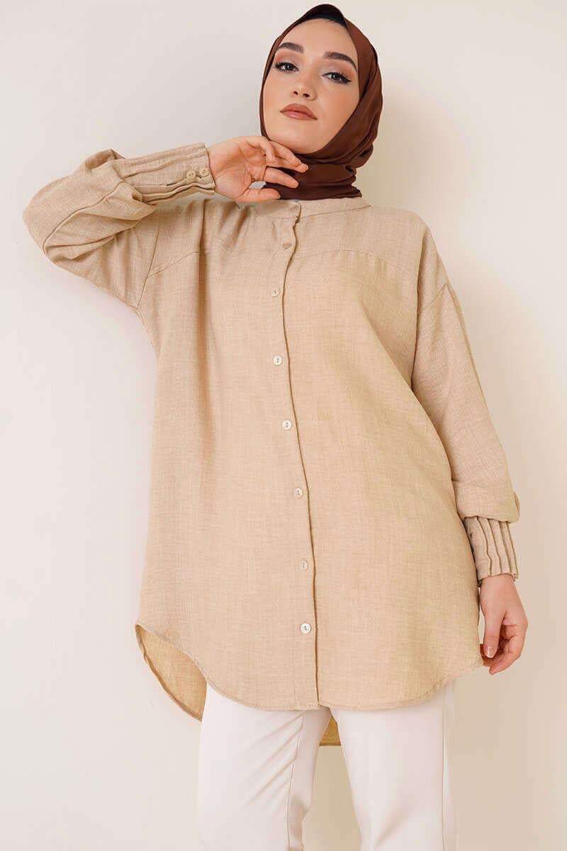 Kol Nevrülü TunikKADIN TUNİK