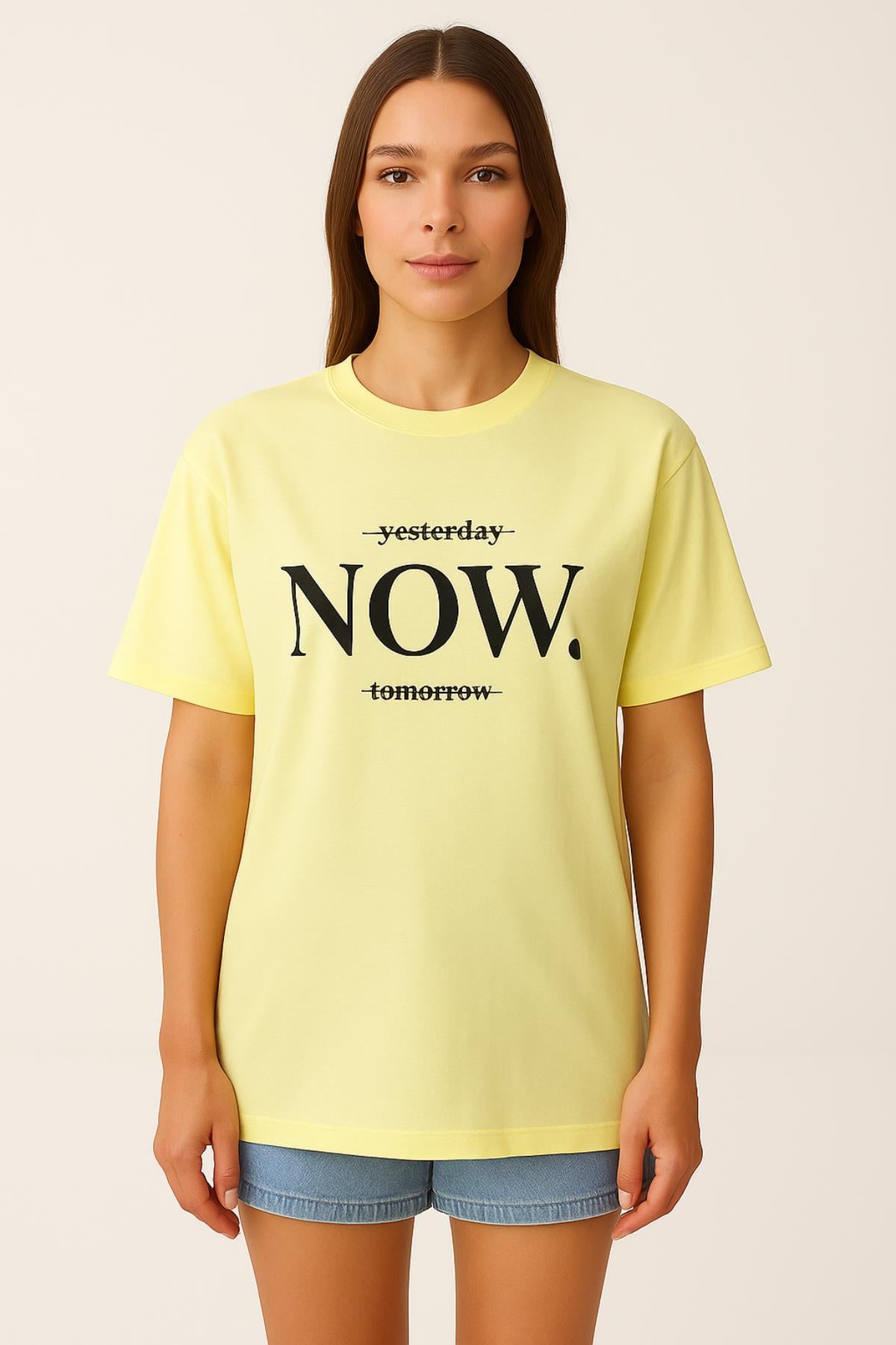 Now Baskılı TshirtKADIN T-SHİRT