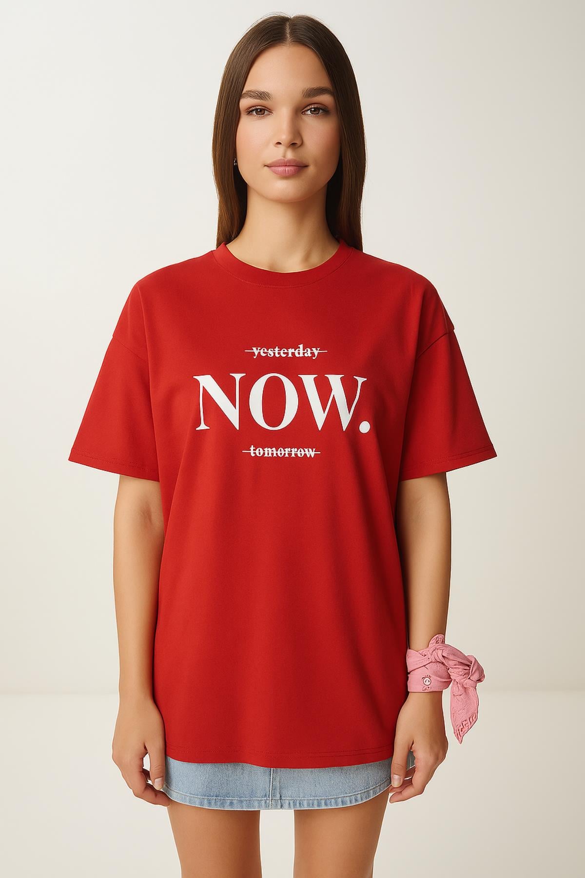 Now Baskılı TshirtKADIN T-SHİRT
