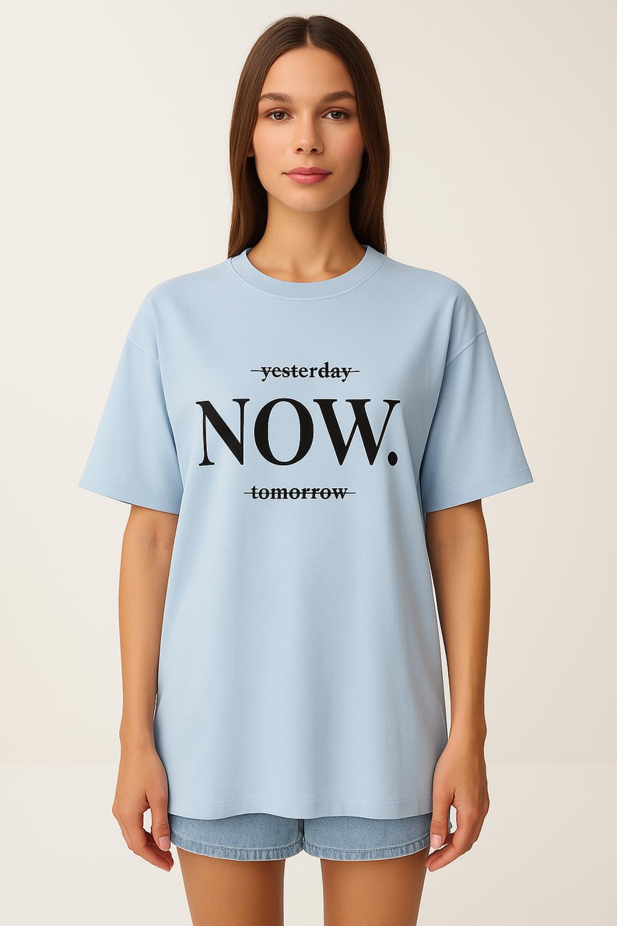 Now Baskılı TshirtKADIN T-SHİRT