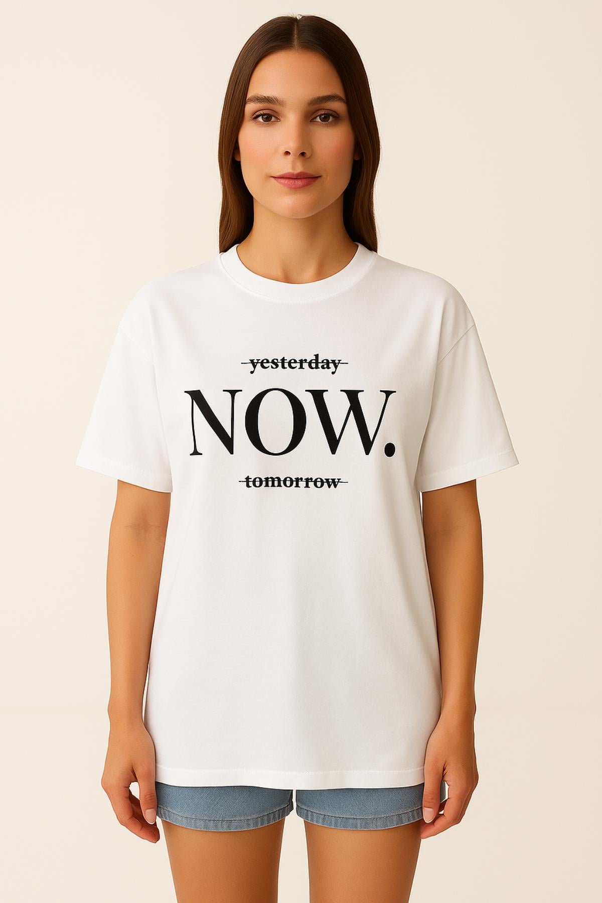 Now Baskılı TshirtKADIN T-SHİRT