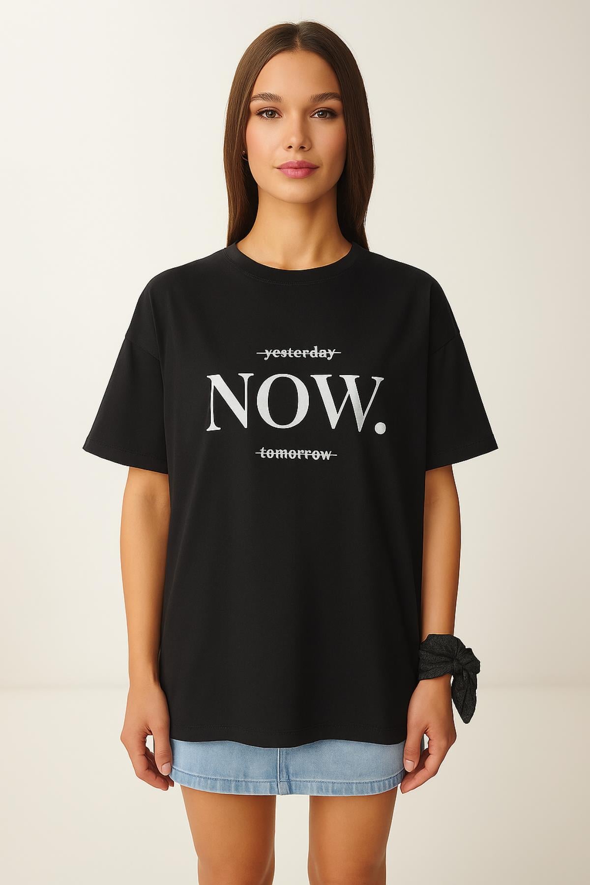 Now Baskılı TshirtKADIN T-SHİRT