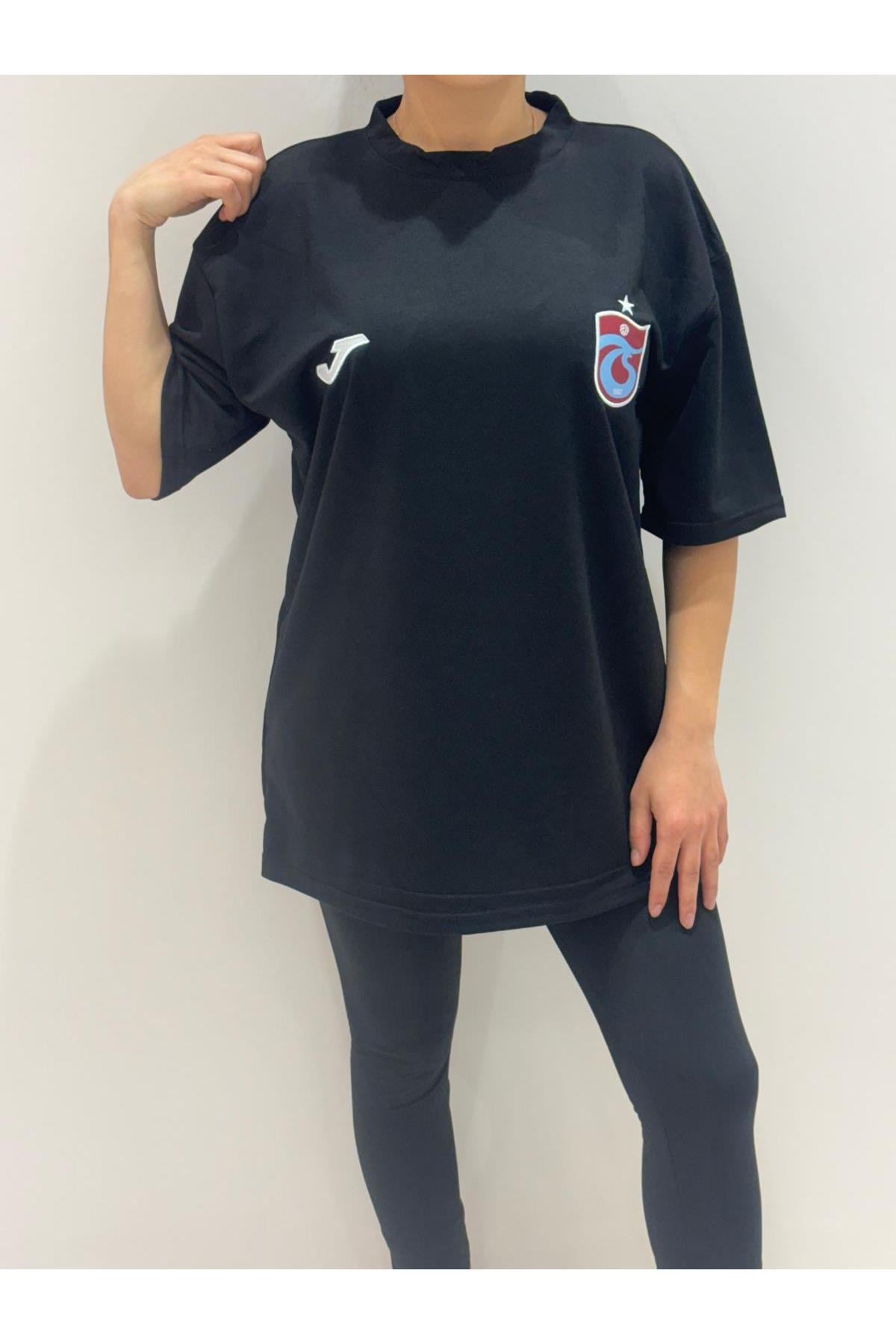 Taraftar Armalı Bisiklet Yaka TshirtKADIN T-SHİRT