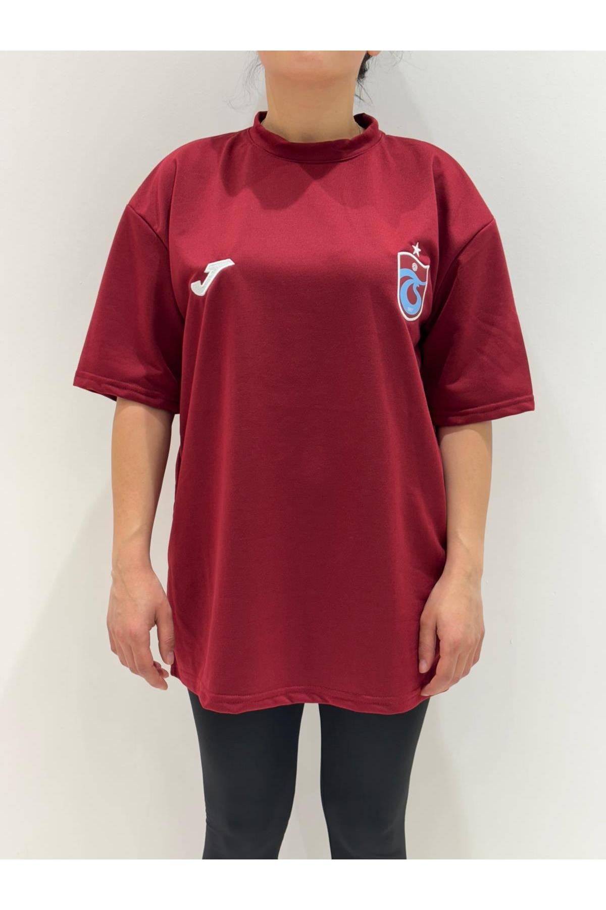 Taraftar Armalı Bisiklet Yaka TshirtKADIN T-SHİRT