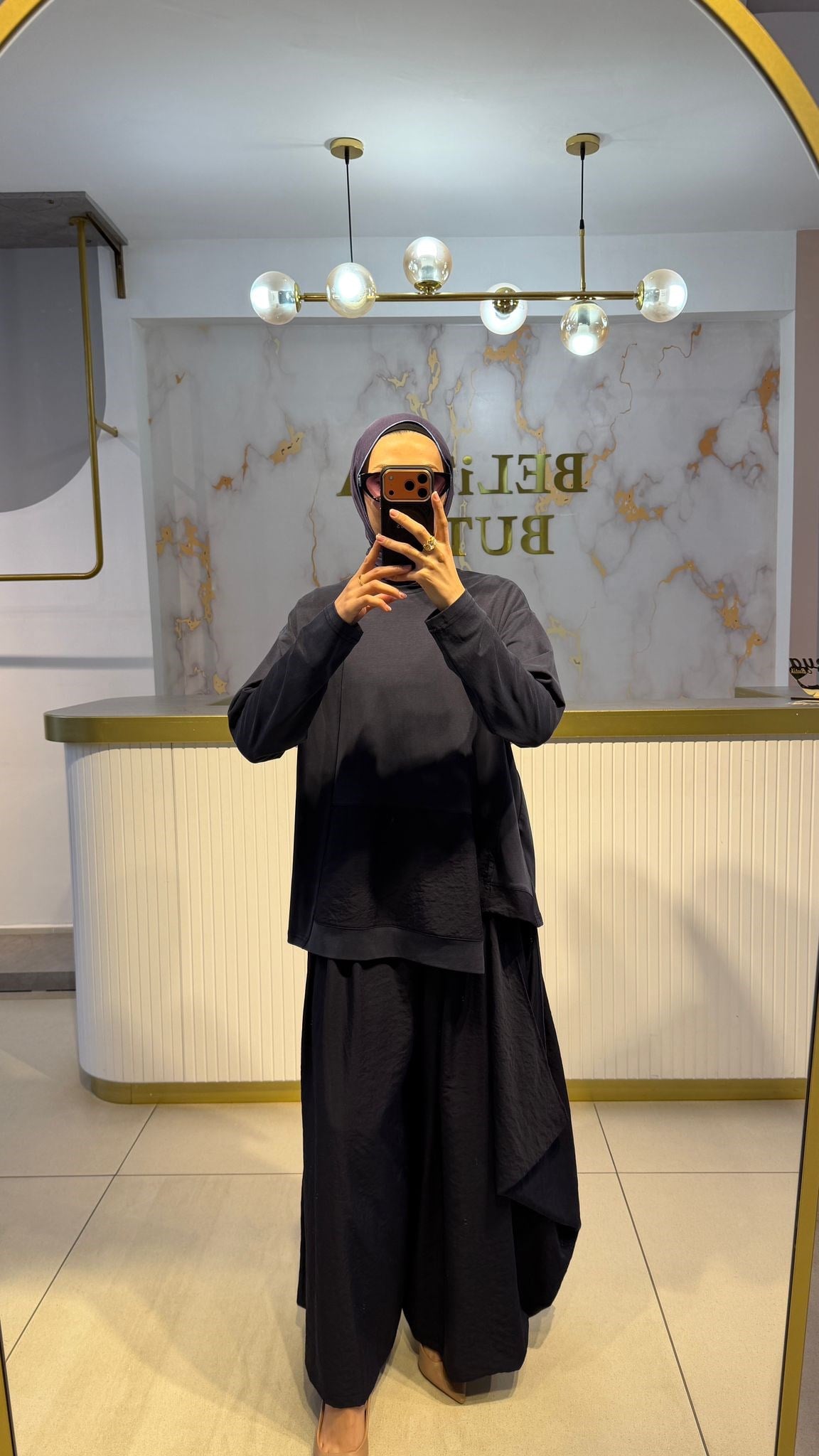 Ceremony Bambu Uzun Kollu Bluz