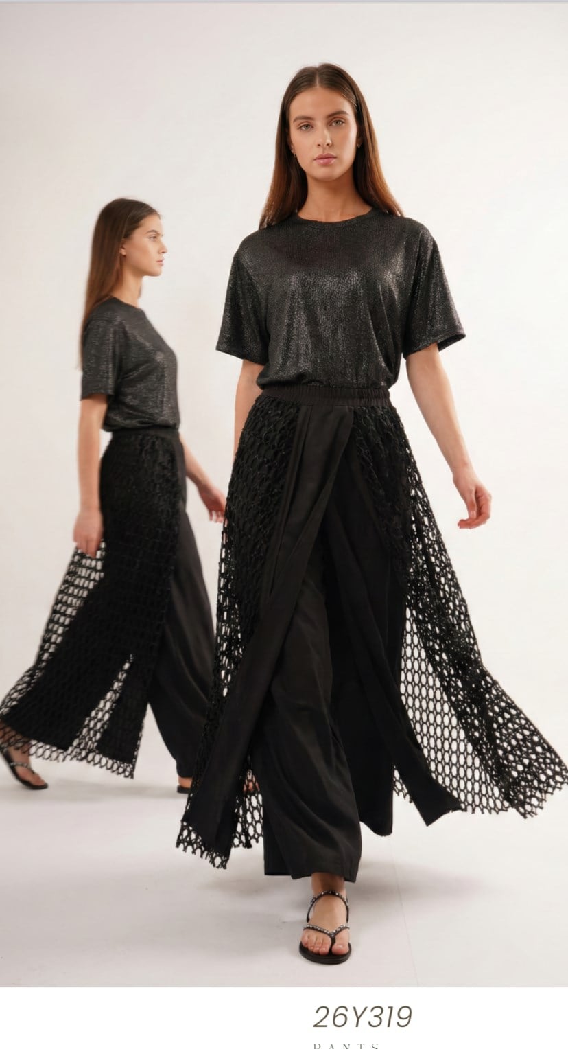 CEREMONY FİLE DETAYLI PANTOLON