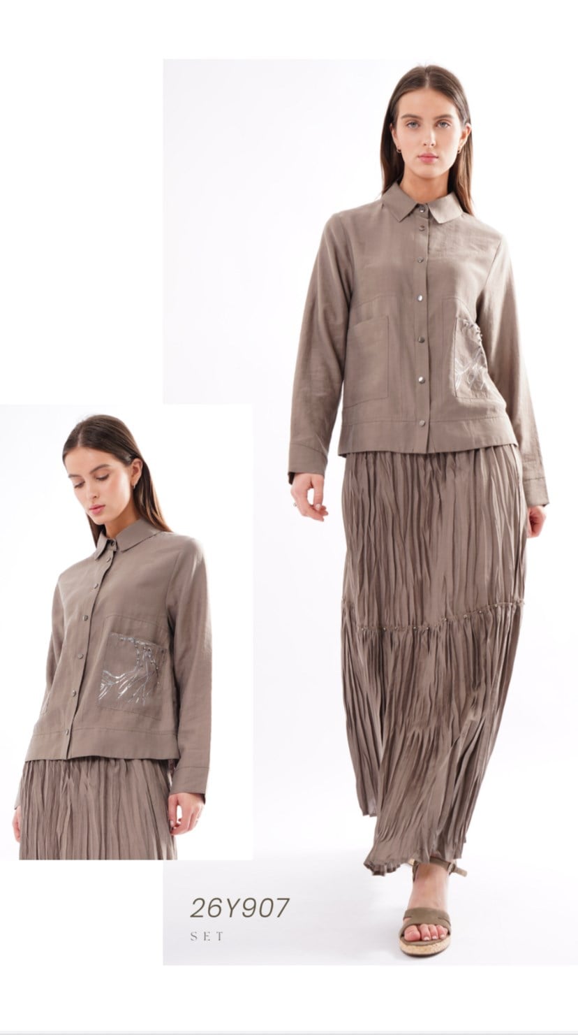 CEREMONY KRAŞ ETEKLİ TAKIM