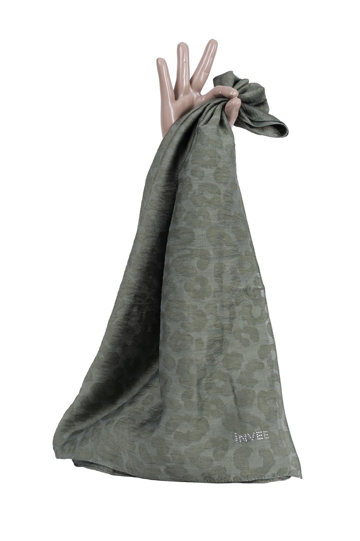 İnvee Leopar Kare Eşarp